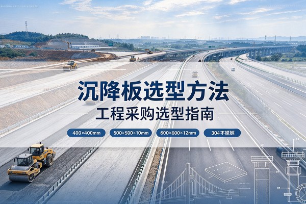 徐州沉降板选择方法