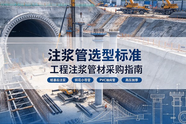 徐州注浆管选型标准