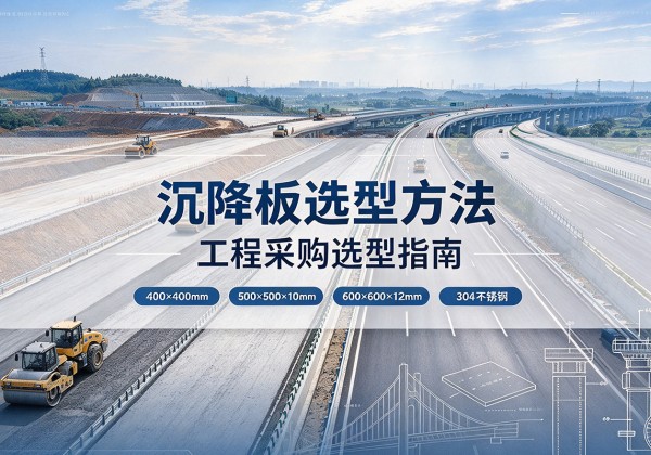 徐州沉降板选择方法