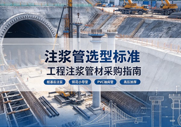 徐州注浆管选型标准